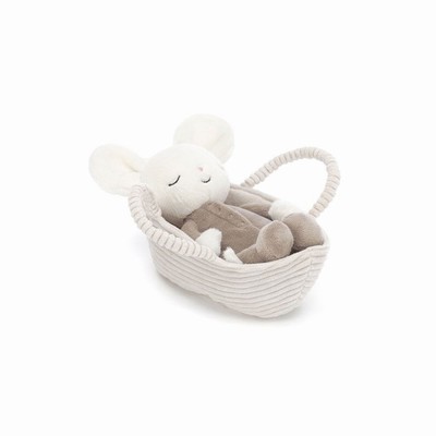 Jellycat Rock-a-Bye Mouse USA | 94253MNQB